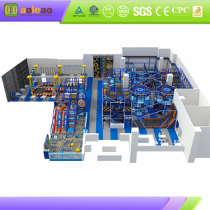 blue indoor adventure park full layout