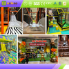 Small Indoor Playground Slide Maze Castle, Mall Atrium, Kids Check-in Spot