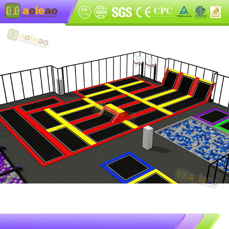 Trampoline Amusement Complex Multi-Project Integration Indoor One-Stop Amusement One-Stop Profit Solution