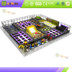 Customized Commercial Trampoline Size And Style Customization Exclusive Indoor Trampoline Hall Create Differentiated Competitive Advantage