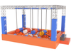 Large Trampoline Ninja Course Park