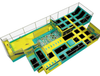 Basketball Trampoline Park Equipment