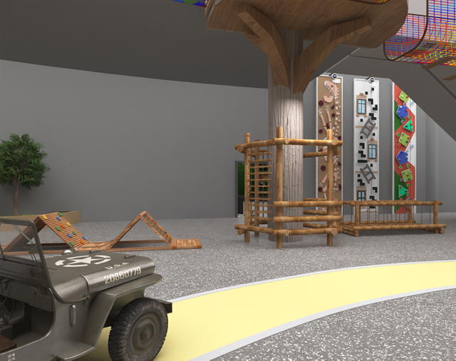indoor playground equipment design