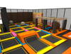 Parque de curso Ninja Ninja grande