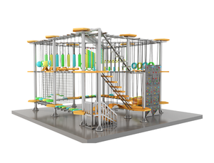 Multi Obstacle Climbing Ninja Course