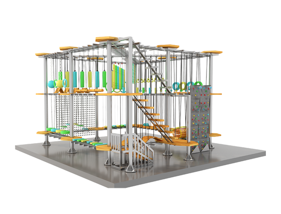 Multi Obstacle Climbing Ninja Course
