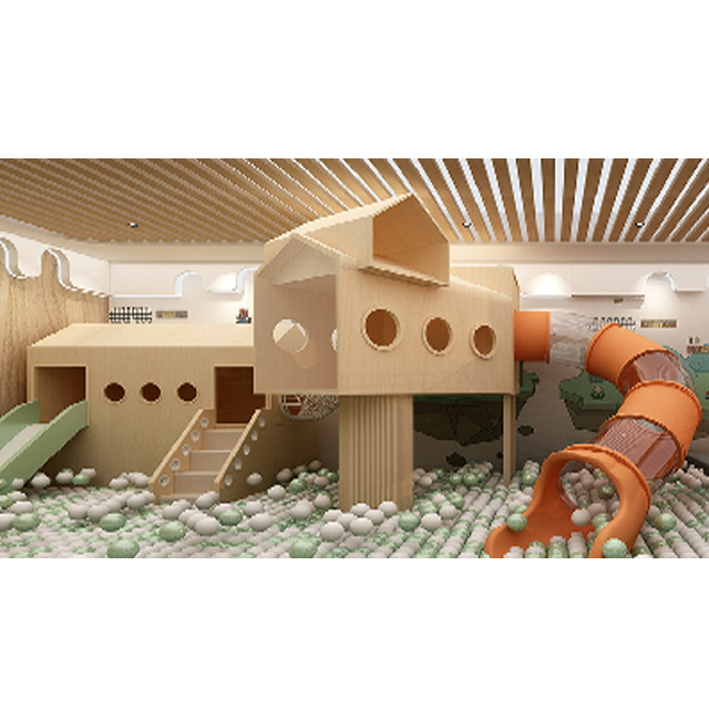 Indoor amusement park software breakthrough equipment