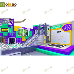 Indoor Playground Equipment Soft Play Toddler Climbing Kids Adventure Park (Soft Rock Wall) 