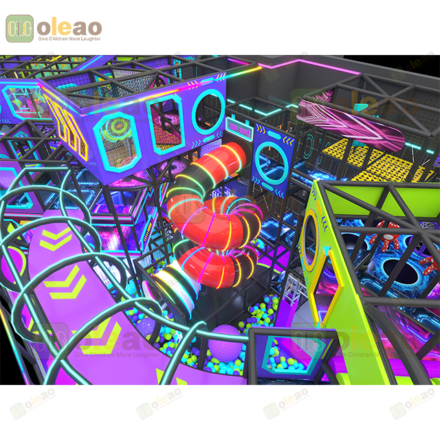 Toddler Climbing - Indoor Playground Entertainment