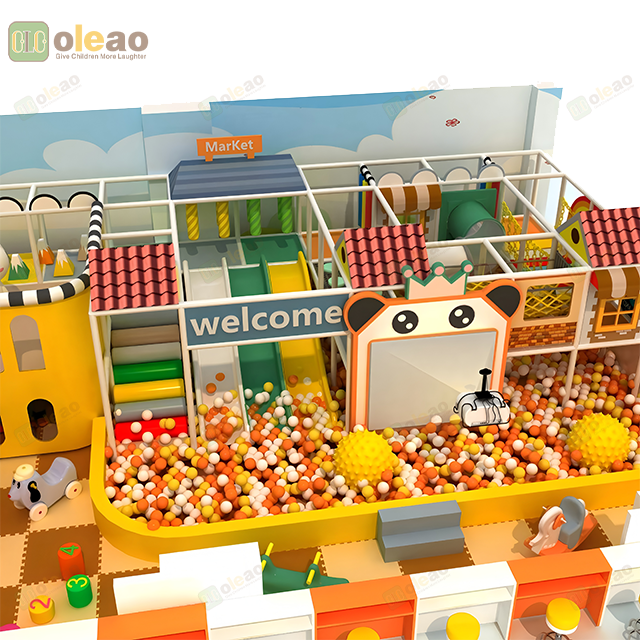 Turnkey Indoor Play Center Equipment with Design & Installation