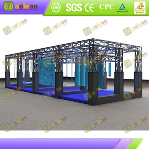 Ninja Course Strength Reinforcement in Recreational Skill Training courses of a skill-training or recreational nature - Feature of Kids Adventure Park