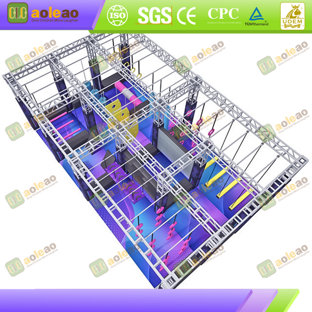 Ninja Course Strength Courses in Recreational Skill Training of a skill-training or recreational nature - Kids Adventure Space