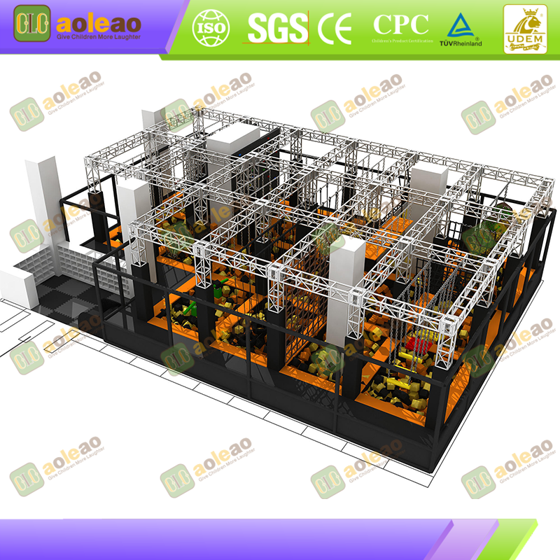 Kids Ninja Concentration Training Course Gamified Teaching Amusement Park Skill Development/Toddler Early Education Improve Attention + Education Through Fun