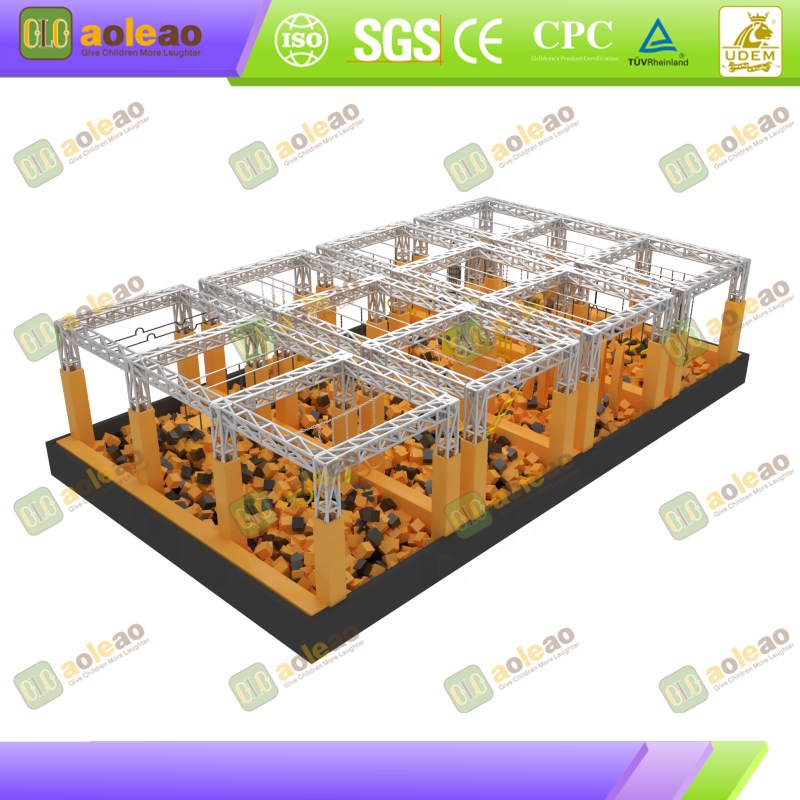 Kids Ninja Concentration Training Course Gamified Teaching Amusement Park Skill Development/Toddler Early Education Improve Attention + Education Through Fun