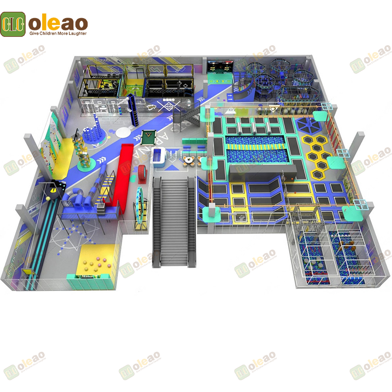 Indoor Playground Equipment Soft Play Toddler Climbing Kids Adventure Park (Soft Swing & Slide Combo)