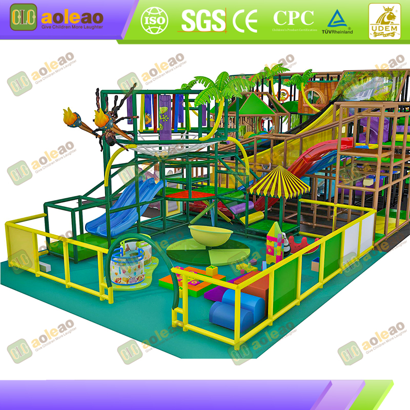 Kids' Indoor Playground + Challenge Points System + Children's Development Center + Enhance Play Fun