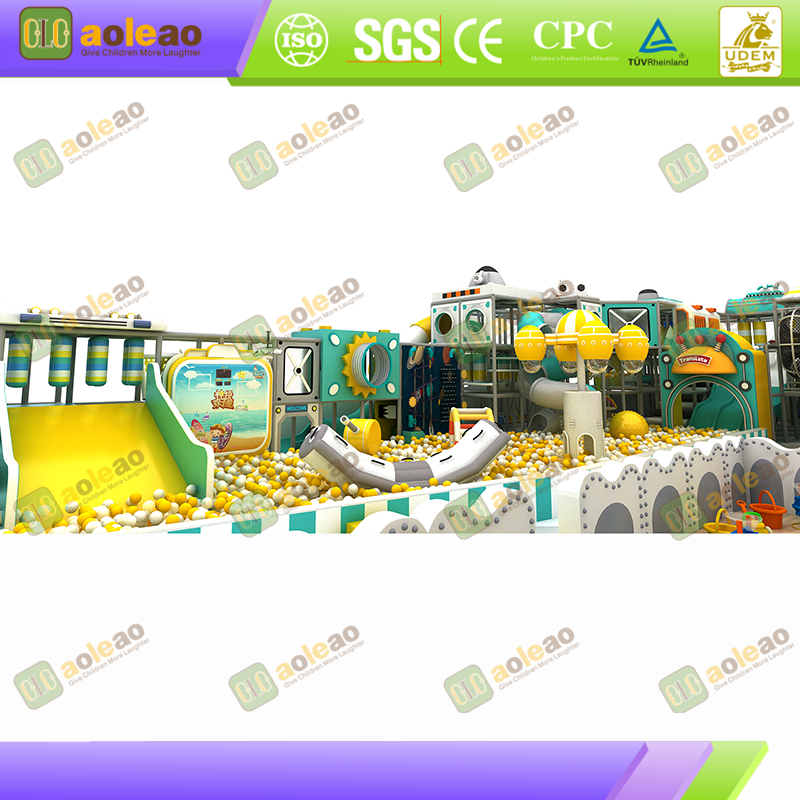 Tech-Themed Naughty Castle - For Commercial Complex Play Zone - Stimulates Kids' Interest in Science