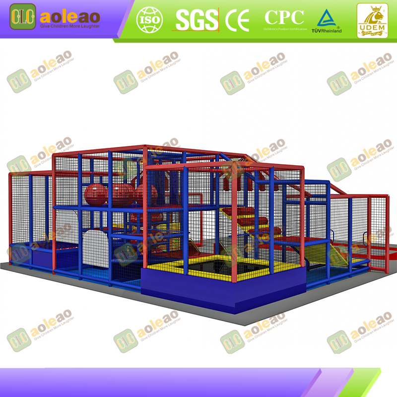 Small Frame Playground Castle - Space-Saving & Quick Assembly - Next to Convenience Stores/Small Shops - Cost-Effective Startup Option