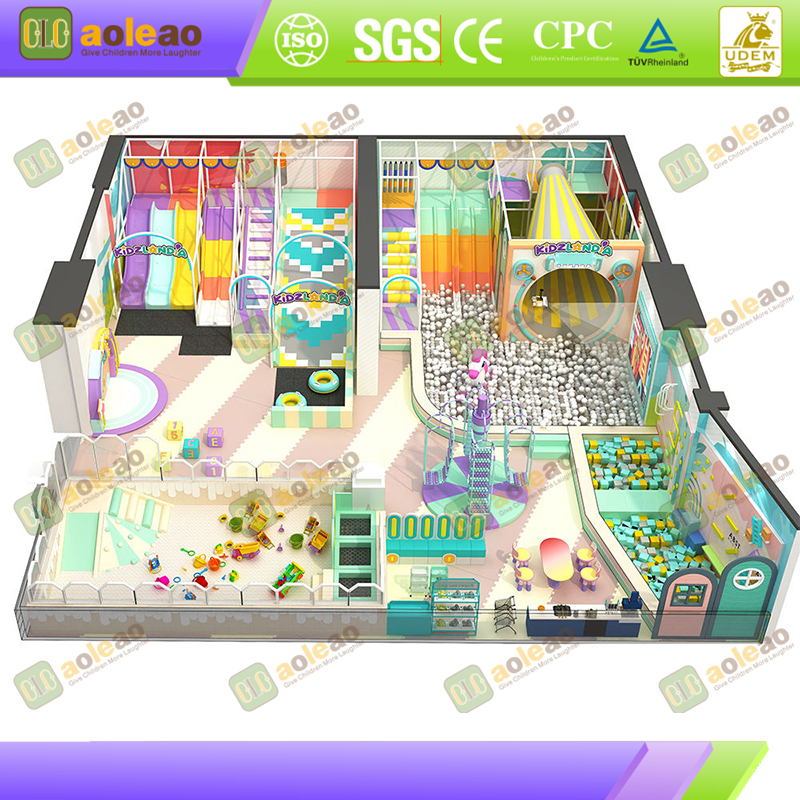 Foldable Frame Playground Castle - Quick Storage & Space-Saving - Family Villas/Private Clubs - Flexible Use & No Idle Time