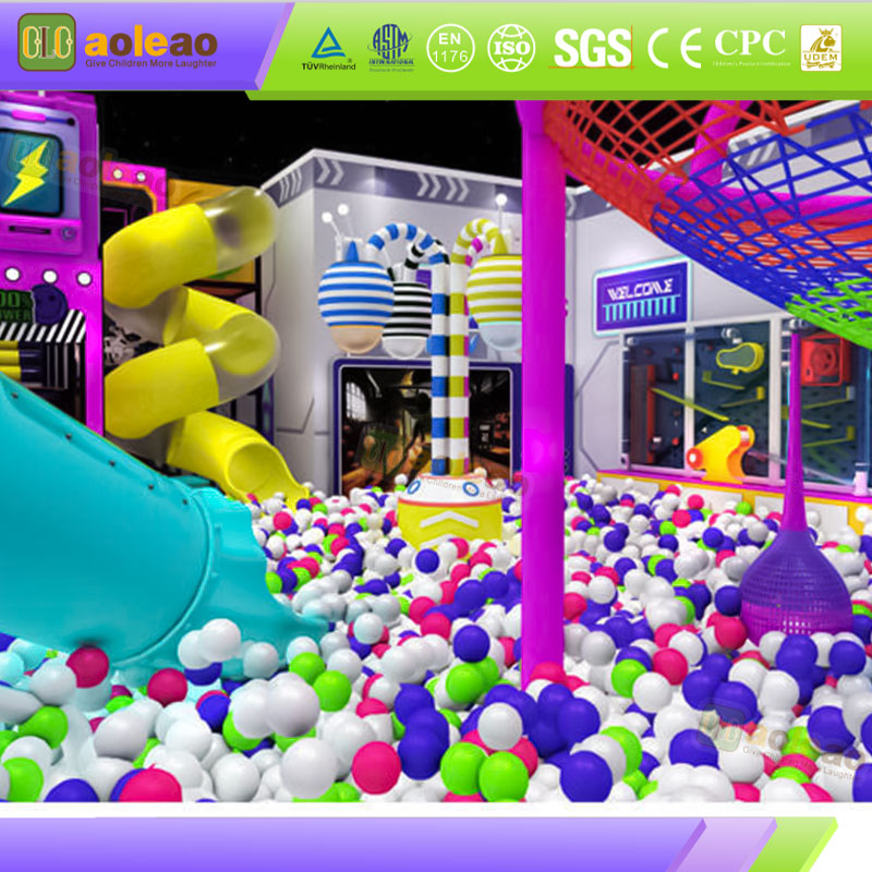 Indoor Anti-Slip Naughty Castle Anti-Slip Floor Design Indoor Play Area Safe No Slipping