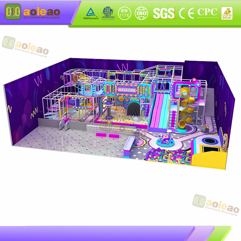 Indoor Comprehensive Naughty Castle Climbing Slide Ball Pit Commercial Recreation Center High Load-Bearing Durable