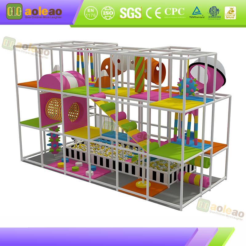  Small Soft Play Maze Slide Set, Kindergarten Room, Develop Creativity