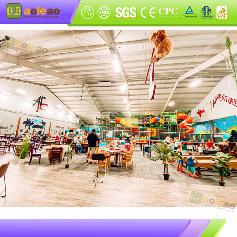 Small Soft Play Maze Slide Facility, Trampoline Park Add-on, Boost Revenue