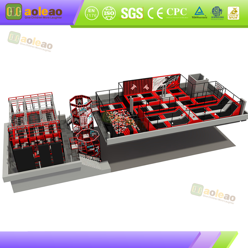 Trampoline Park – Healthy Play Haven – Kids Adventure Park with Team Challenges