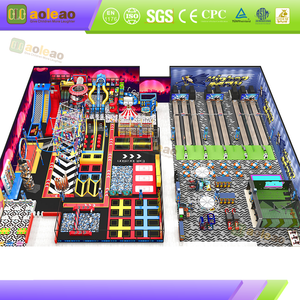 Trampoline Park Main Equipment Full Set Core Configuration Indoor Trampoline Venue Whole Park Output Quick Opening