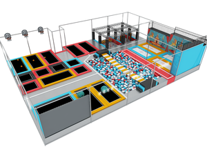 Basketball Trampoline Park Equipment