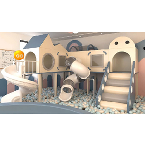 Indoor amusement park software breakthrough equipment