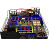 Large indoor trampoline park