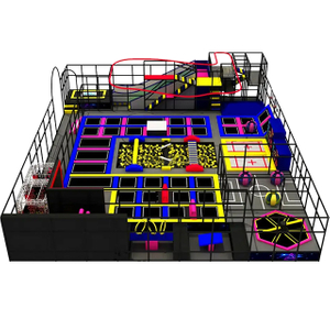 Large indoor trampoline park