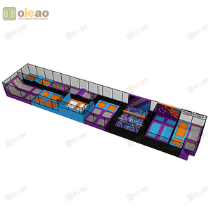 Large Commercial Indoor Trampoline Park for Family Entertainment Center