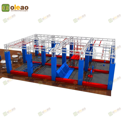 Ninja Course Skill-Training and Recreational Courses for Strength Development in courses of a skill-training or recreational nature - Selection of Kids Adventure Park