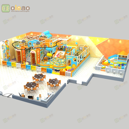 Custom Designed Indoor Playgrounds for Daycare & Malls