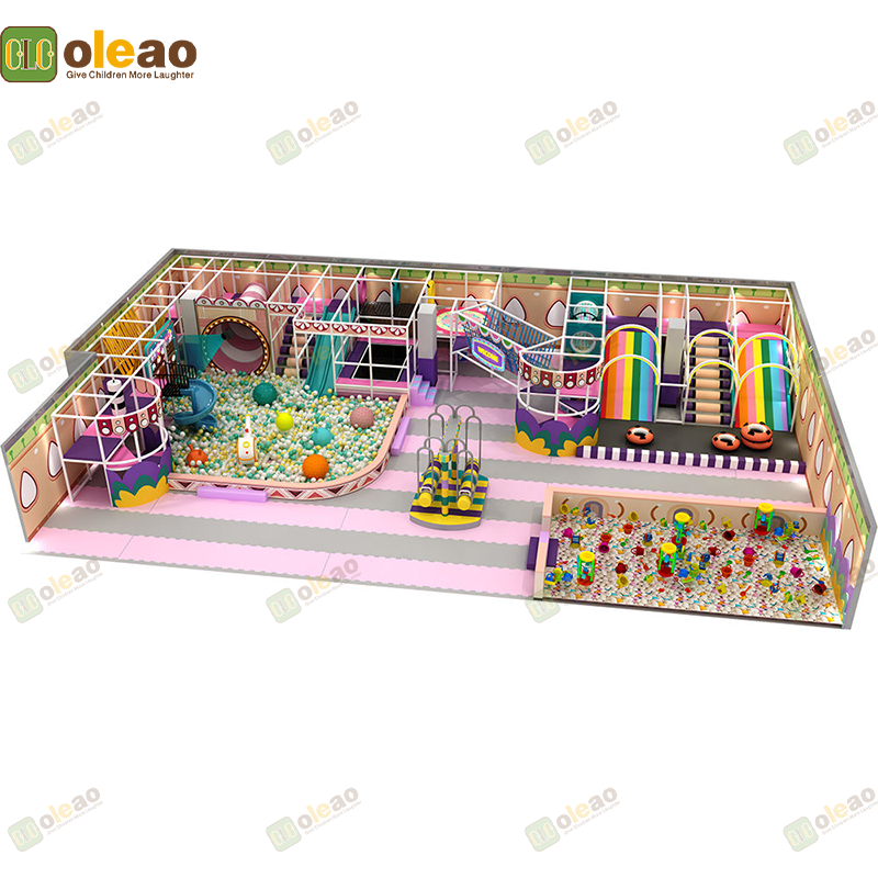 Indoor Playground Equipment Soft Play Toddler Climbing Kids Adventure Park (Adventure Tunnel Maze) 