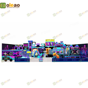 Indoor Playground Equipment Soft Play Toddler Climbing Kids Adventure Park (Slide & Climb Combo)