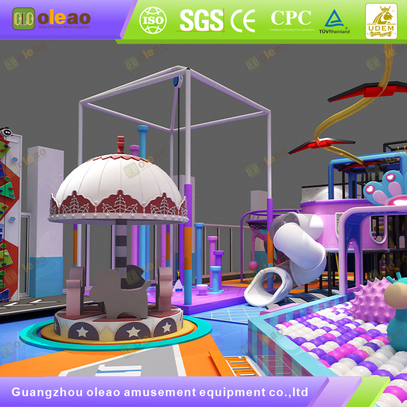  Mini Home Playground Castle with Customizable Size & Foldable Storage - For Villa Living Rooms/Kids' Bedrooms - Space-Saving & Parent-Child Interaction