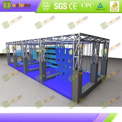 Ninja Course Strength Reinforcement in Recreational Skill Training courses of a skill-training or recreational nature - Feature of Kids Adventure Park