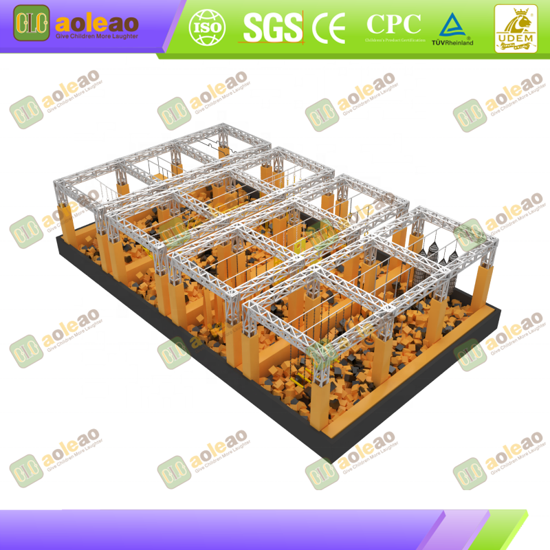 Kids Ninja Concentration Training Course Gamified Teaching Amusement Park Skill Development/Toddler Early Education Improve Attention + Education Through Fun