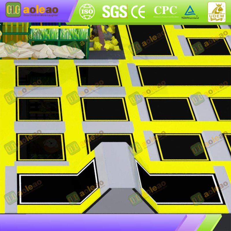 Trampoline Park – Power-Packed Play Area – Kids Adventure Park with Fitness Challenges