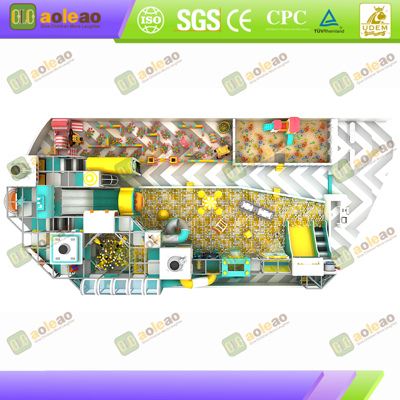 Tech-Themed Naughty Castle - For Commercial Complex Play Zone - Stimulates Kids' Interest in Science