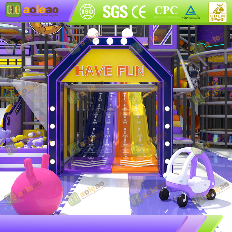 Interactive Light & Shadow Slide - Dynamic Projection + Sound Trigger - For Mall Atrium