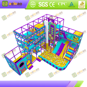 Commercial Trampoline Park Set - Free Jump + Basketball + Foam Pit - For Family Entertainment Center - Durable Galvanized Steel Frame