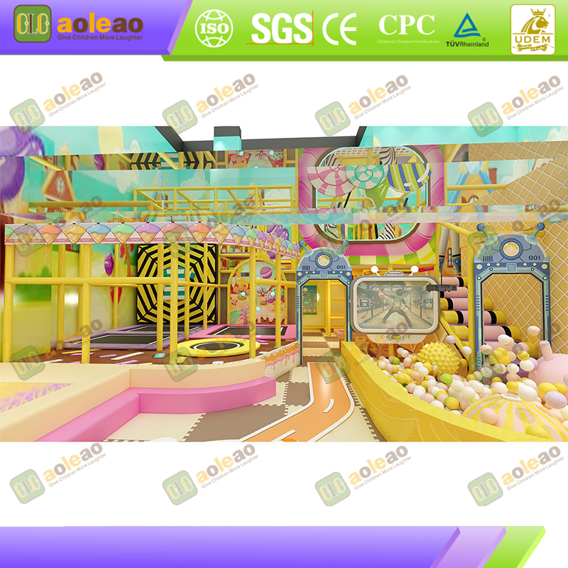 Custom Frame Playground Castle - Custom Design & Functions - Irregular Shops/Playground Renovations - Personalized Customization & High Adaptability