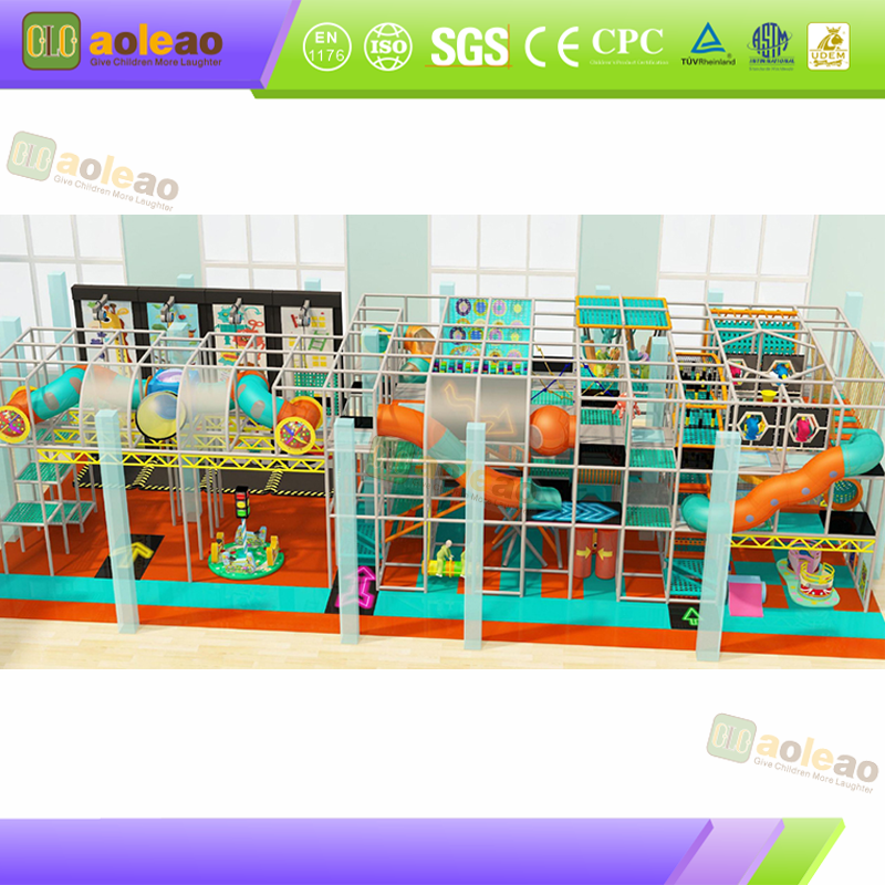 Small Playground Multi-Function Maze Slide, Community Room, Certified Quality