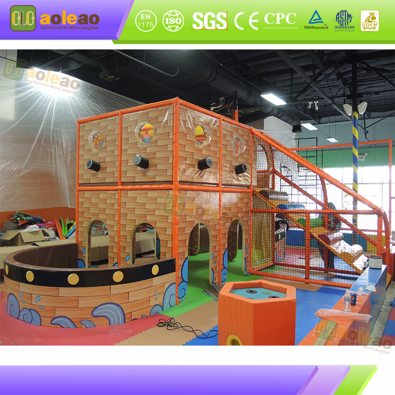  Small Soft Play Slide Maze Equipment, Commercial Kids Zone, Custom Theme