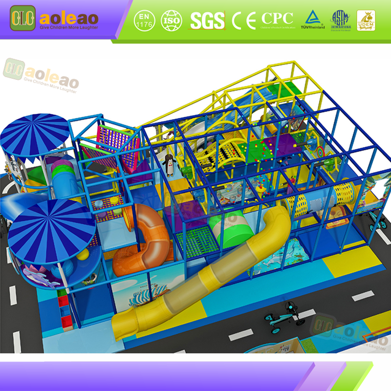 Small Indoor Playground Maze Slide, Small Indoor Park, Low Investment Fast Return