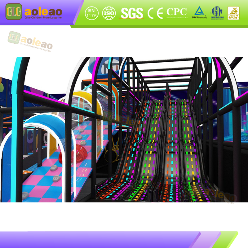 Trampoline Park – Active Learning Zone – Kids Adventure Park with Fitness Quests